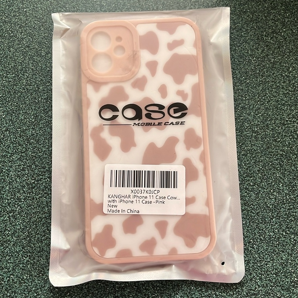 iPhone 11 Pink Cow Case